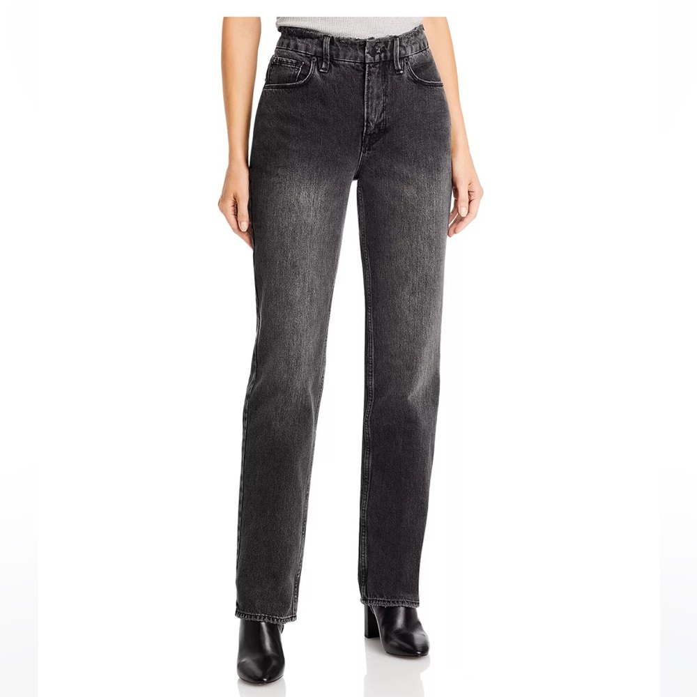 Icon Straight Fit High Rise Jeans